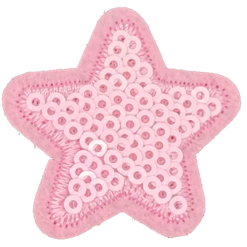 Pink Sequin Star 2 - Patch