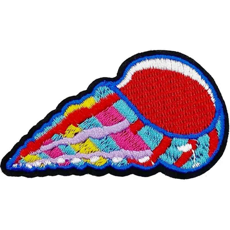 Seashell (Red & Blue) - Patch