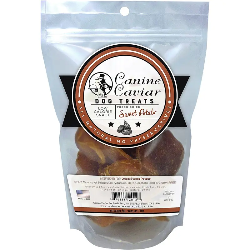 Canine Caviar Dried Sweet Potatoes