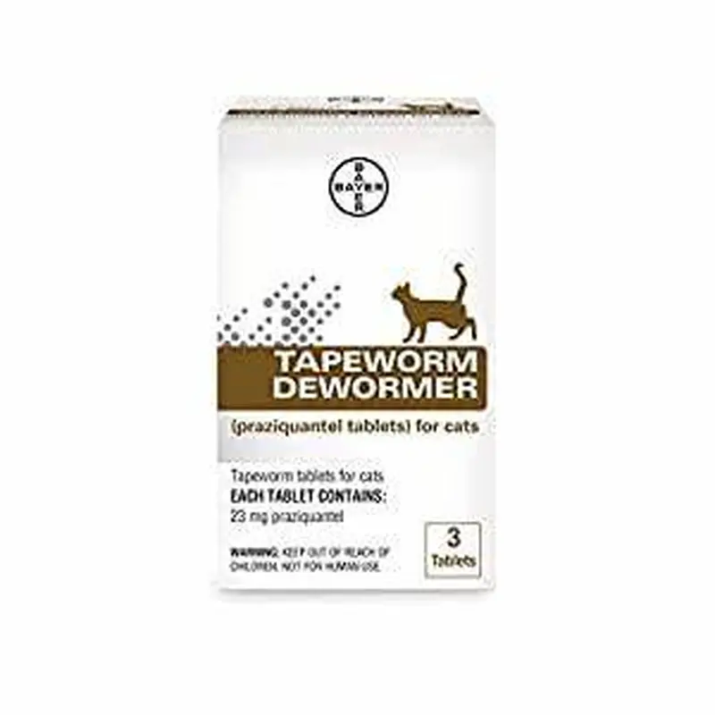 Bayer Tapeworm Dewormer Cat 3 ct.