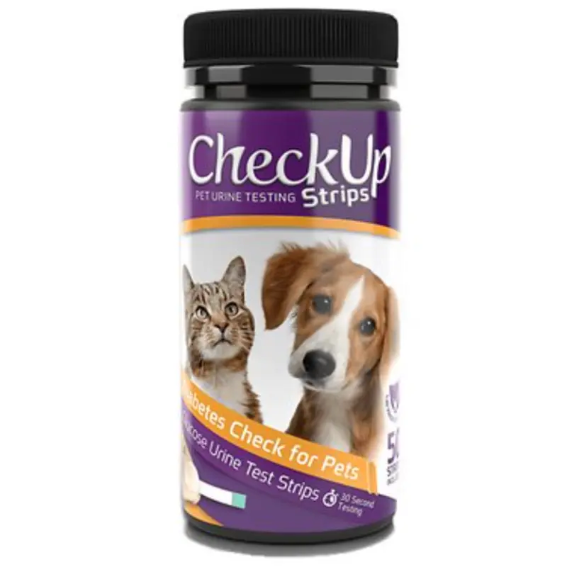 Checkup UTI Detection for Pets Urine Testing for Dogs & Cats, 50 strips