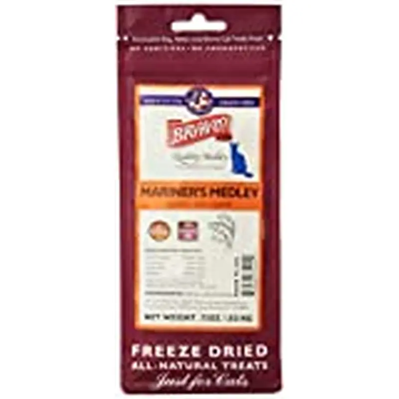BRAVO 294132 Mariners Medley Salmon/Cod/Shrimp Food for Pets, 0.75-Ounce