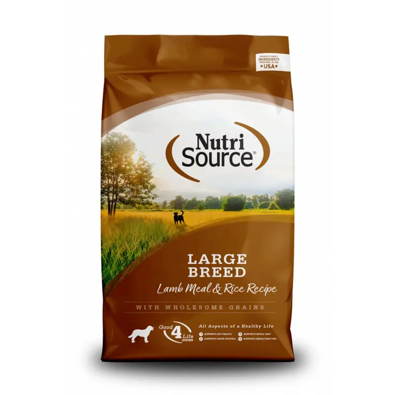 NutriSource Large Breed Adult Lamb & Rice Dry Dog Food