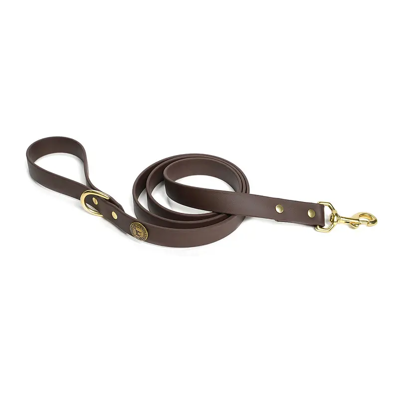 Sporting Dog Leash - Leather Brown