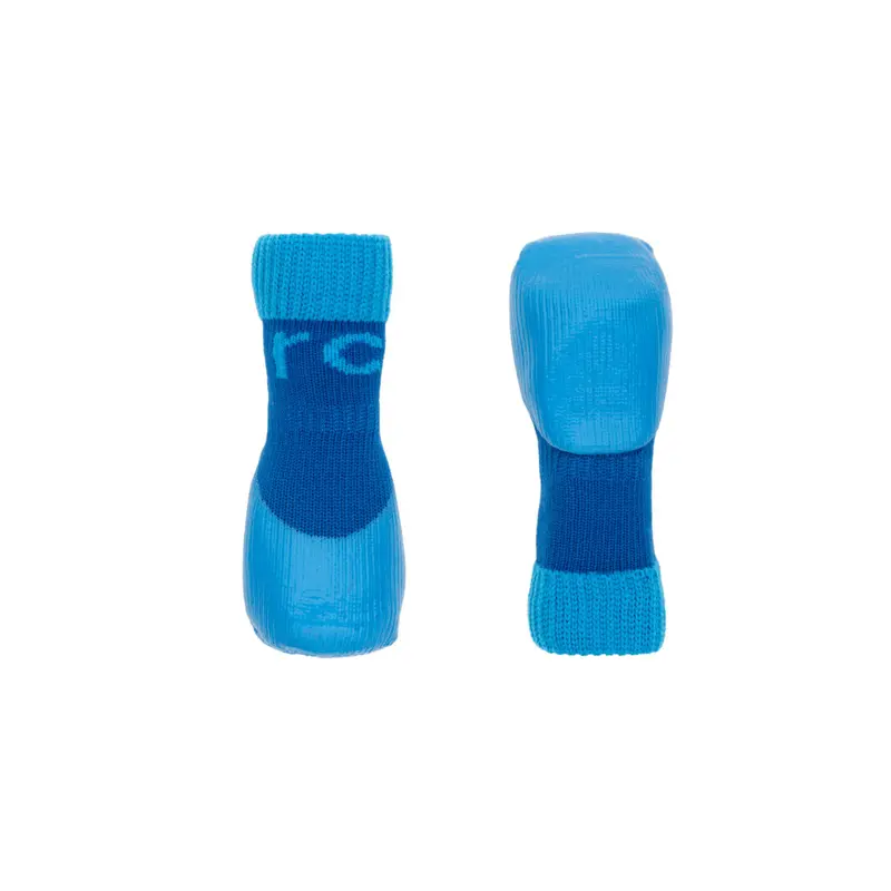 RC PETS Dog Sporty PAWks, Electric Blue/Cyan, M, 2"x4 3/4"