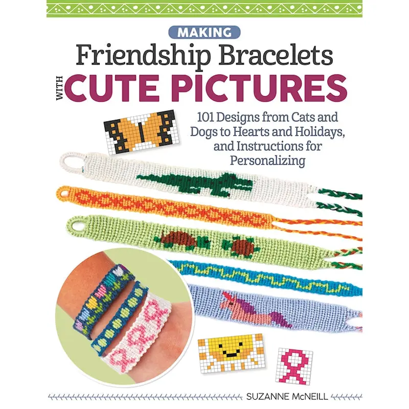 Making Friendship Bracelets with Cute Pictures