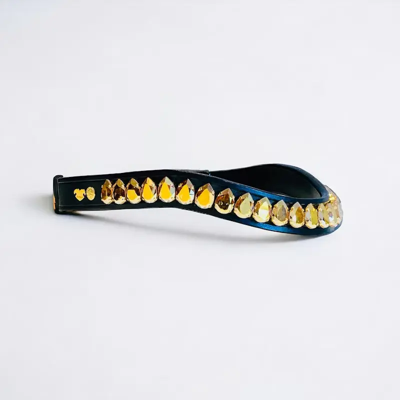 Liz Browband  Metallic Sunshine