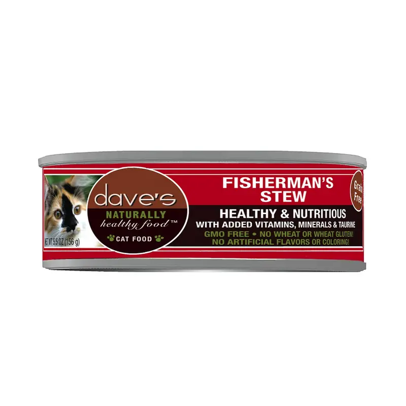 Dave's Pet Food Naturally Healthy Shredded Fisherman Stew