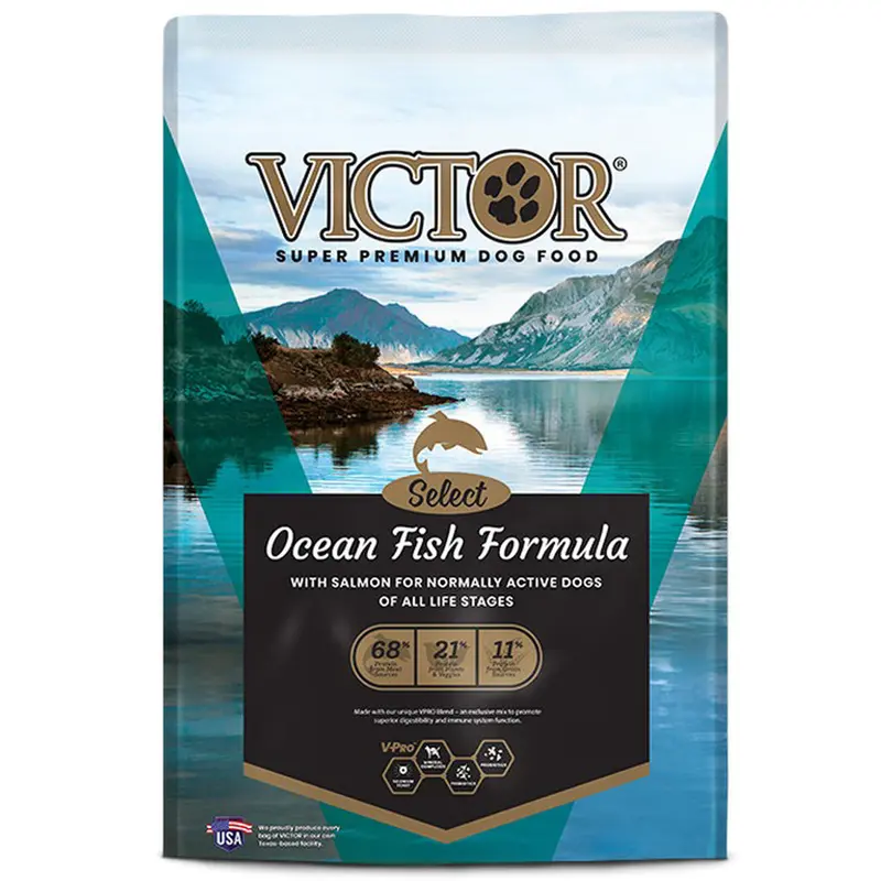 Victor Ocean Fish Dry Dog Food 40lb