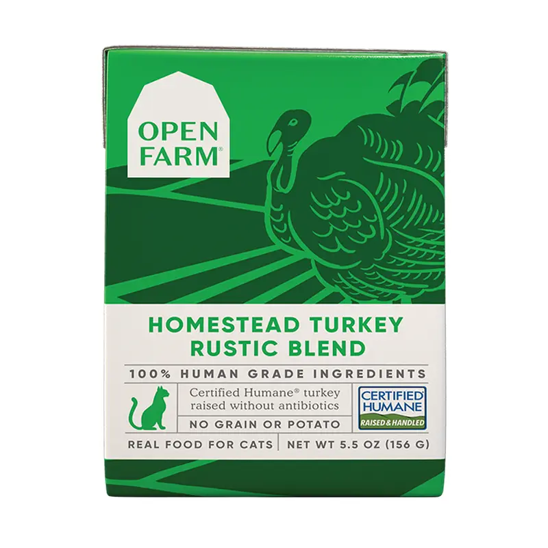 Open Farm Rustic Blends Cat foor 5.5oz Turkey
