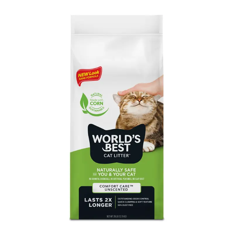 World's Best Cat Litter Clumping Formula, 28lb Bag
