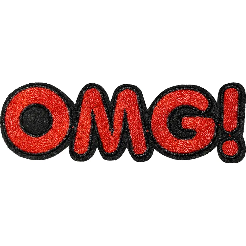 OMG Red (S) - Patch