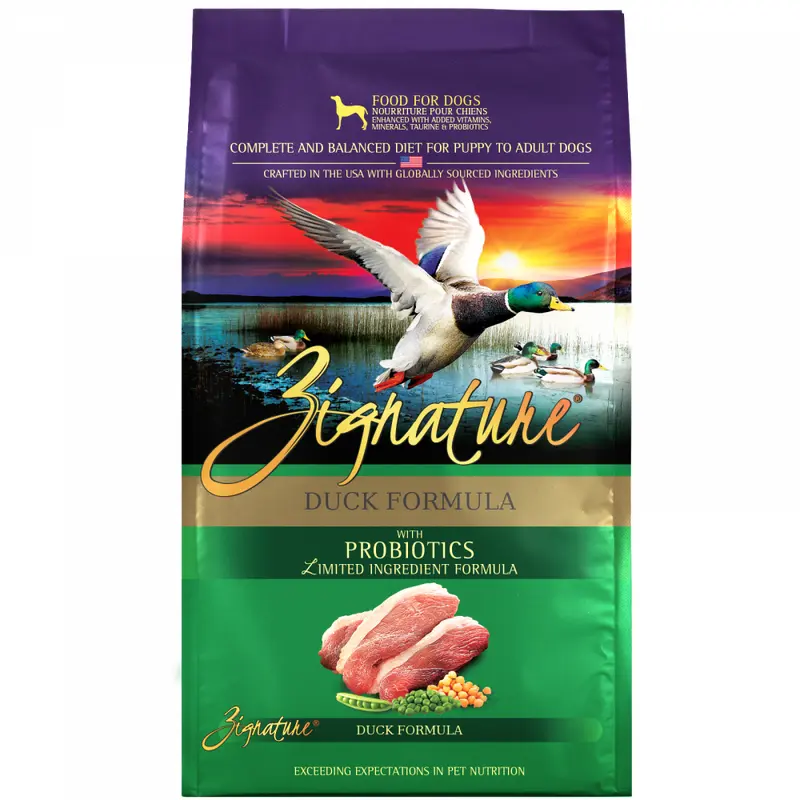 Zignature Limited Ingredient Diet Grain Free Duck Recipe Dry Dog Food