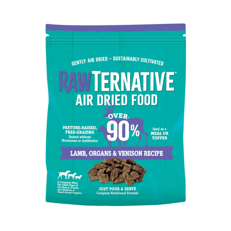 Rawternative Air Dried Dog Food Lamb Venison 1lb