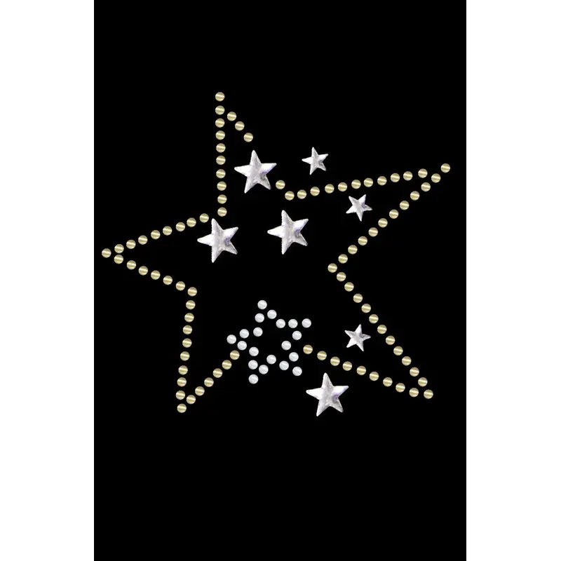 Gold & Silver Stars - Bandanna