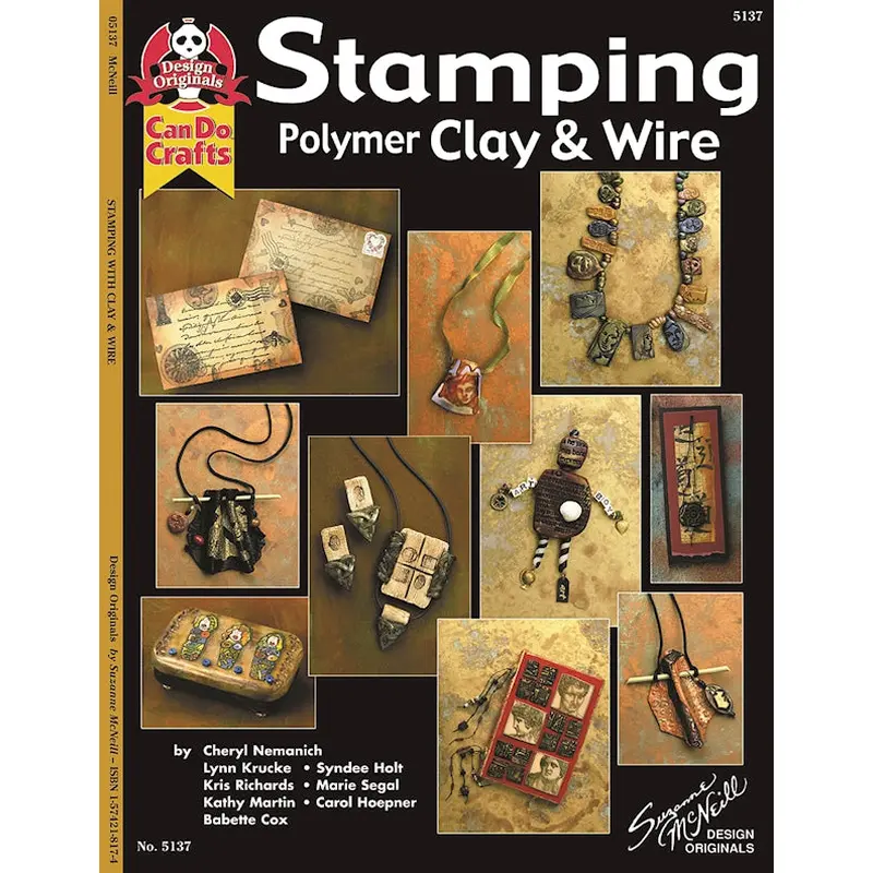 Stamping Polymer Clay & Wire