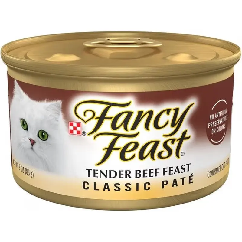Fancy Feast Tender Beef Wet Cat (3oz)