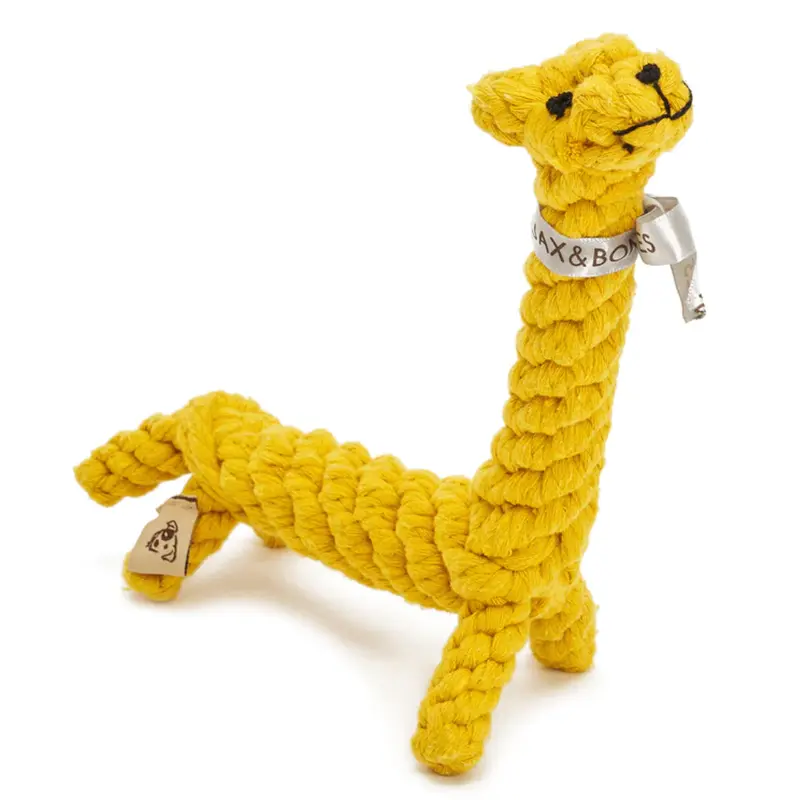 Jax & Bones Giraffe Rope Toy