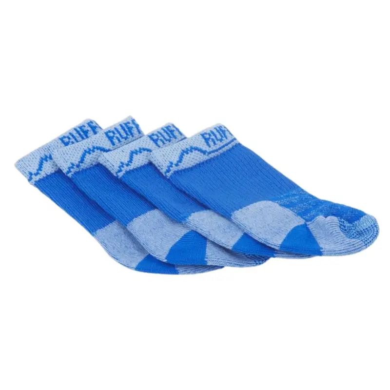 RuffWear Barkn Boot Dog Socks 2.50/2.75" Blue Pool