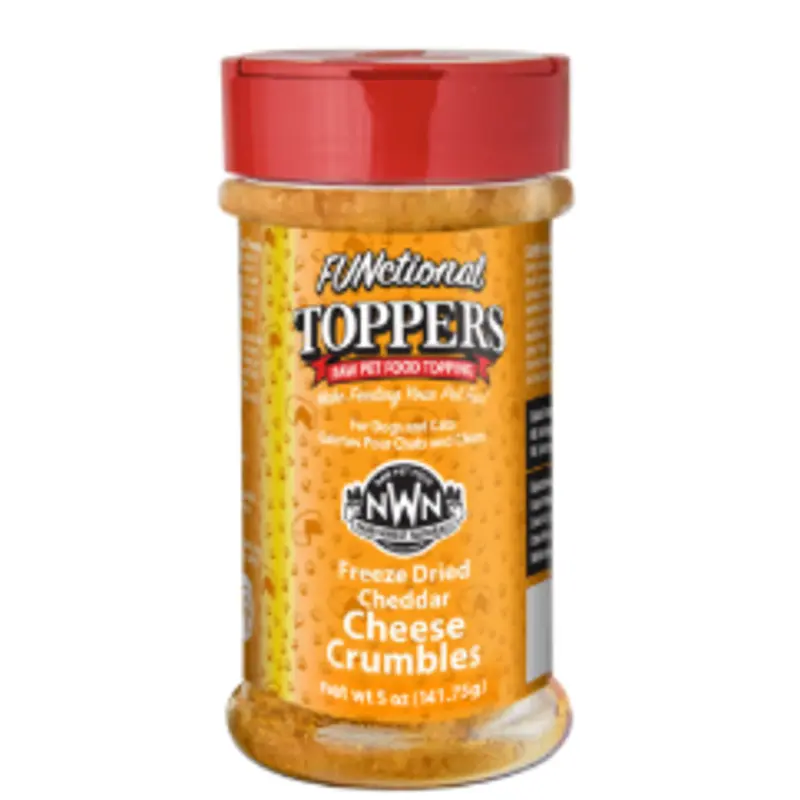 Northwest Naturals Freeze Dried Cheddar Cheese Crumbles Pet Food Topper 5 oz
