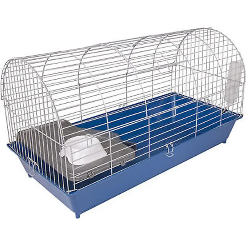 Ware Mfg. Inc. Bird/sm An-Small Animal Round Roof Cage- Blue Silver 35 Inch