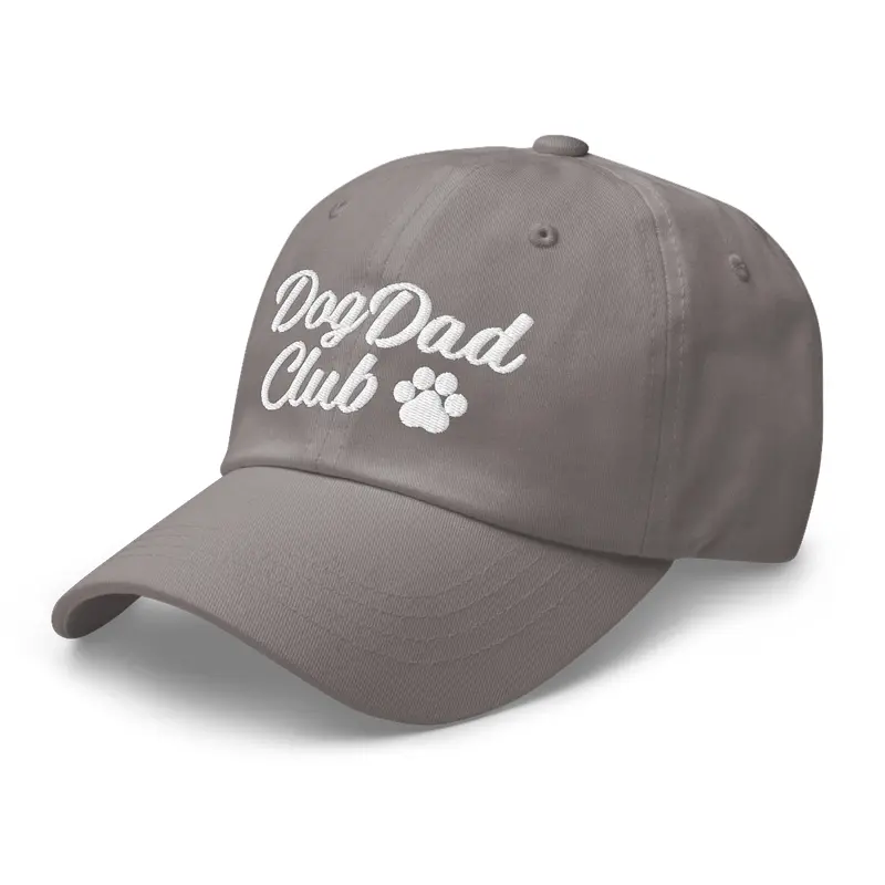 Dog Dad Club Hat - Grey