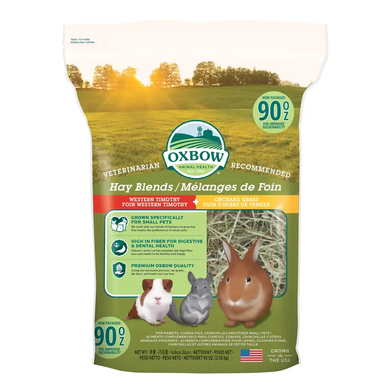 Oxbow Hay Blends Western Timothy & Orchard Grass 90 Oz