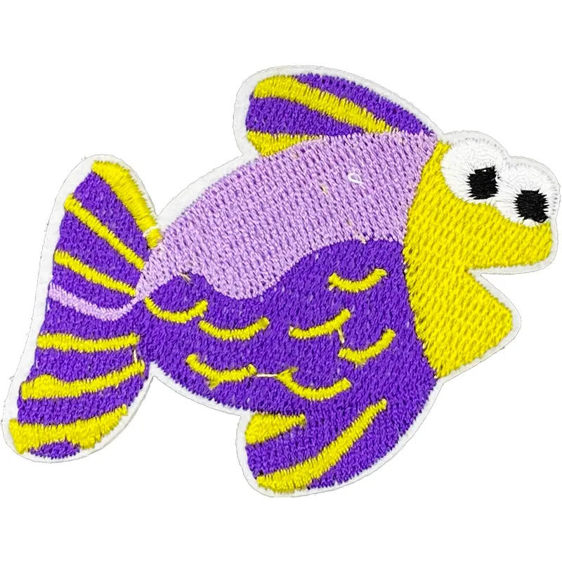 Fish (Purple & Yellow) - Patch