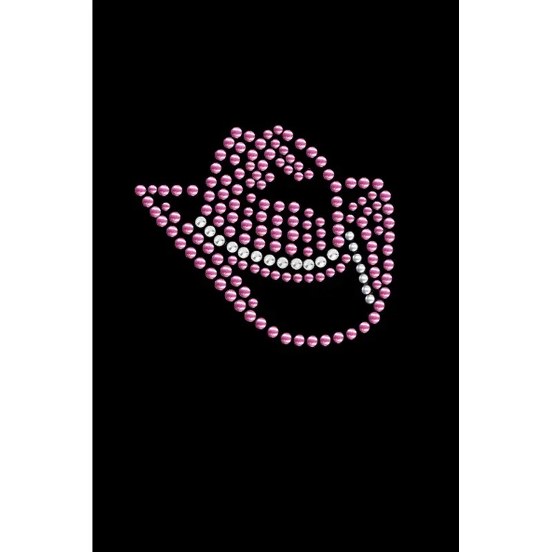 Hat (Austrian crystal Pink Cowgirl) - bandana