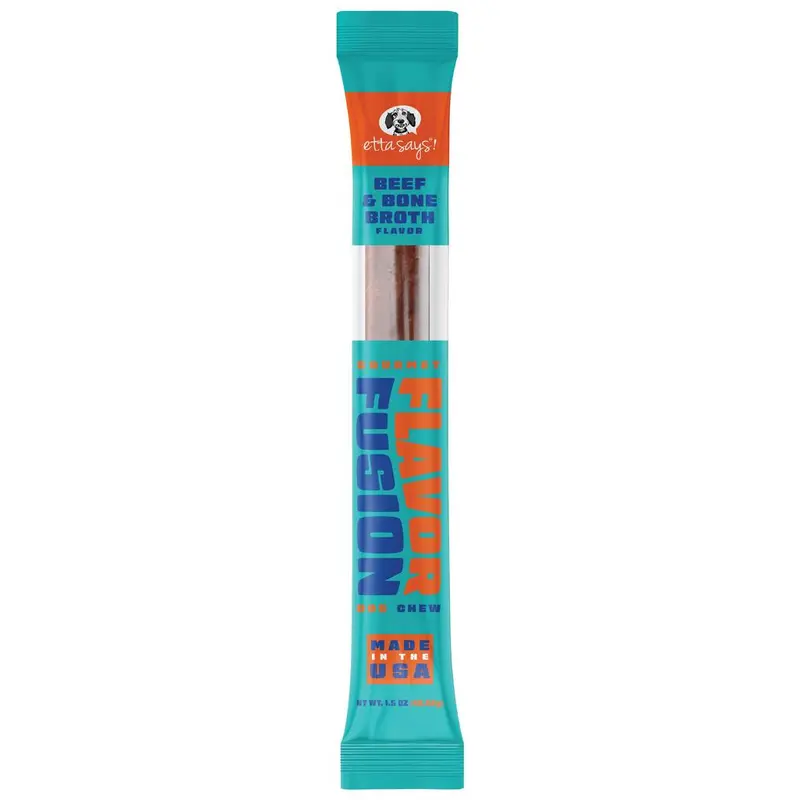 Etta Says Fusion Chew Beef and Bone Broth Dog Treat (2oz)
