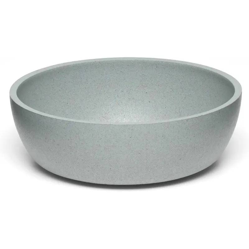 Loving Pets Dolce Bamboo Dog Bowl Slate Medium