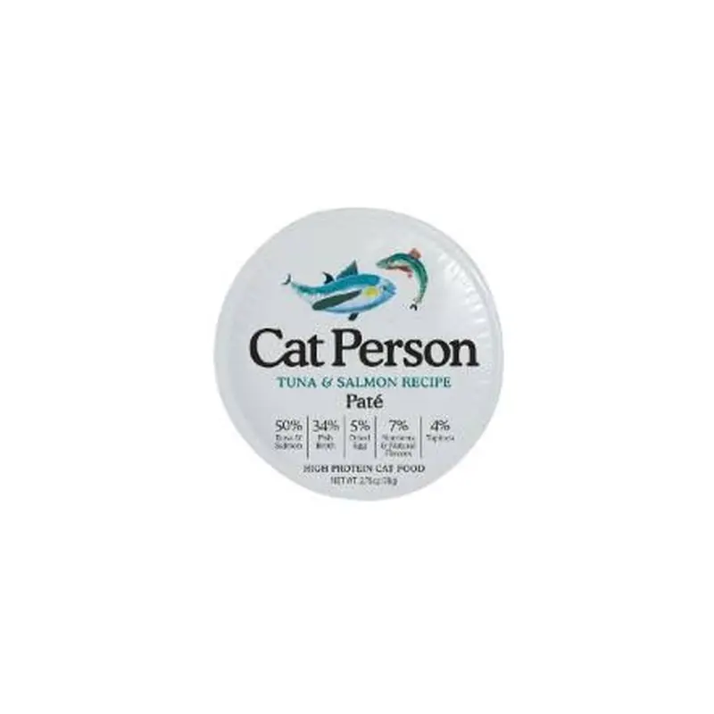 Cat Person Cat Pate Tuna & Salmon 2.75oz