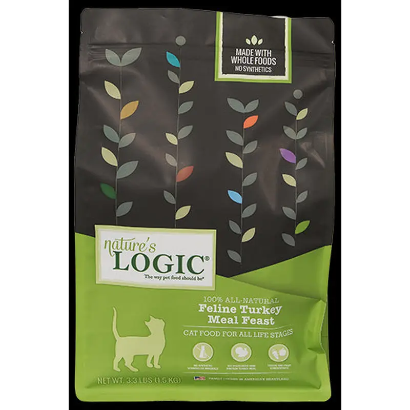 Nature's Logic Turkey All Life Stages Dry Cat Food 7.7lb