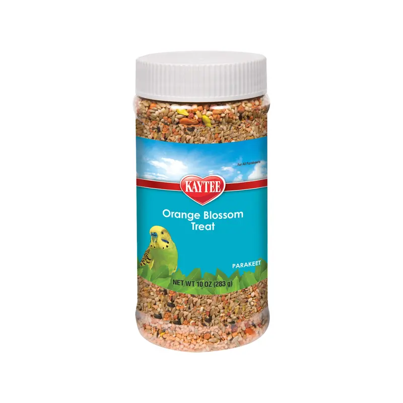 Kaytee Forti-Diet Pro Health Orange Blossom Honey Parakeet Bird Treats  10oz jar
