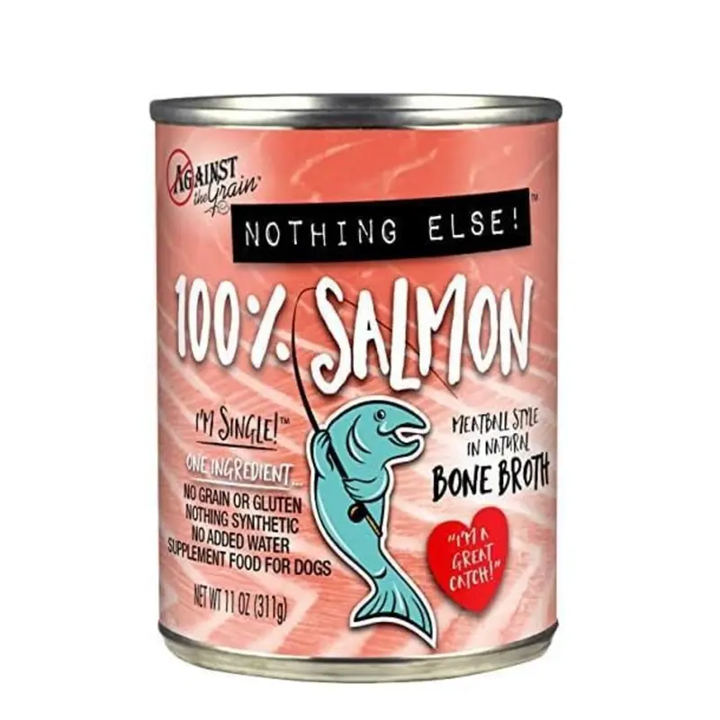 Against the Grain Nothing Else Grain Free One Ingredient 100% Salmon Canned Dog Food