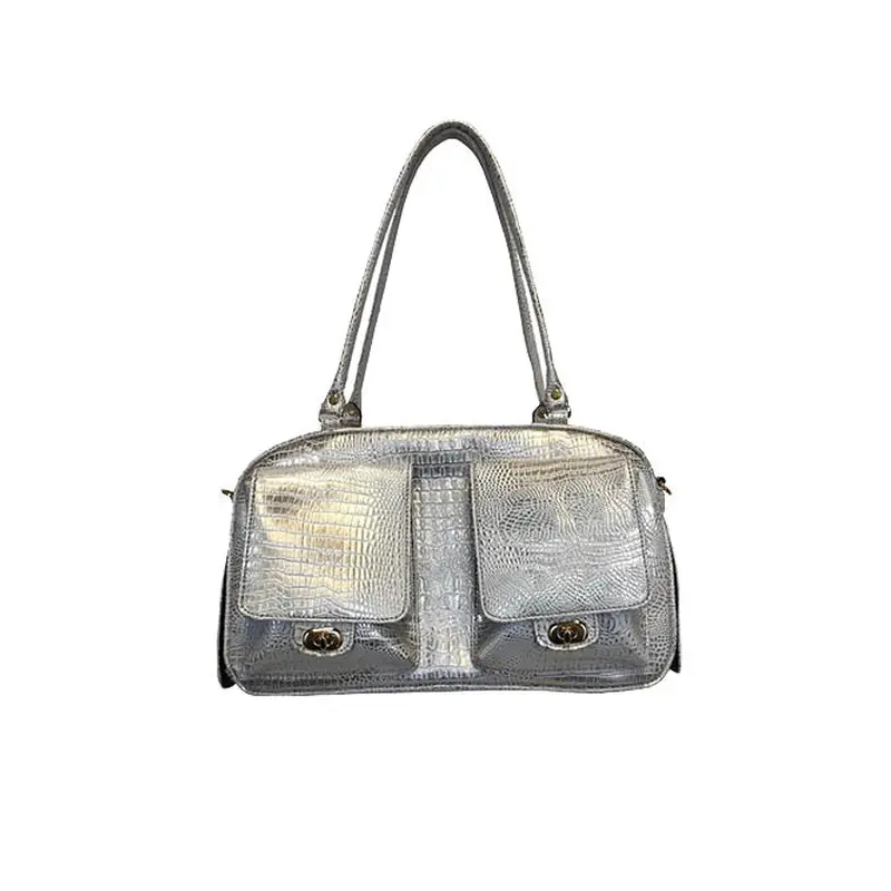 Marlee Bag - Silver Gator