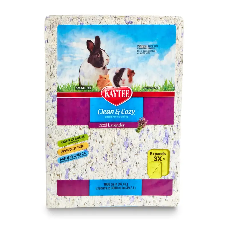 Kaytee Clean & Cozy Lavender Small Animal Pet Bedding  49.2 Liters