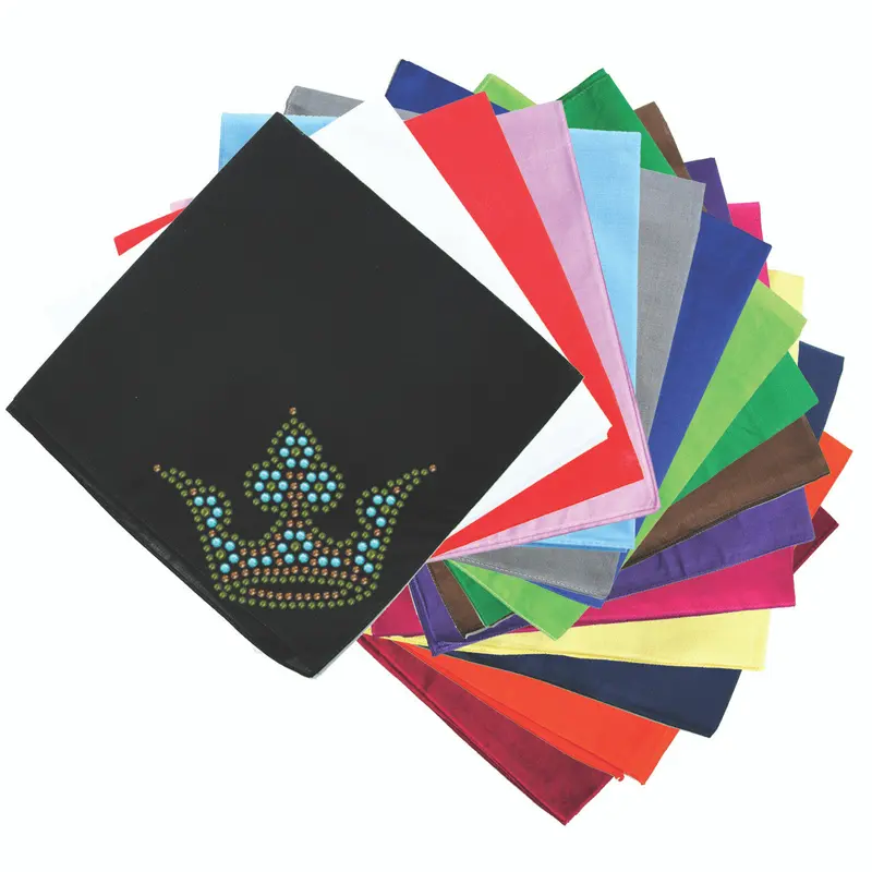 Crown  3  (Lime, Turquoise, & Brown) - Bndana