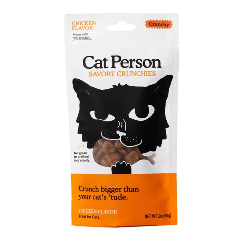 Cat Person Crunchy Chicken Treat