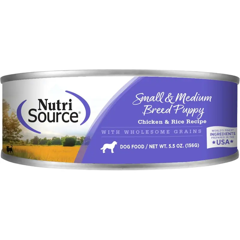 Nutri Source Small & Medium Breed Chicken & Rice Puppy