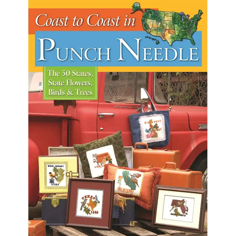 Coast to Coast in Punch Needle