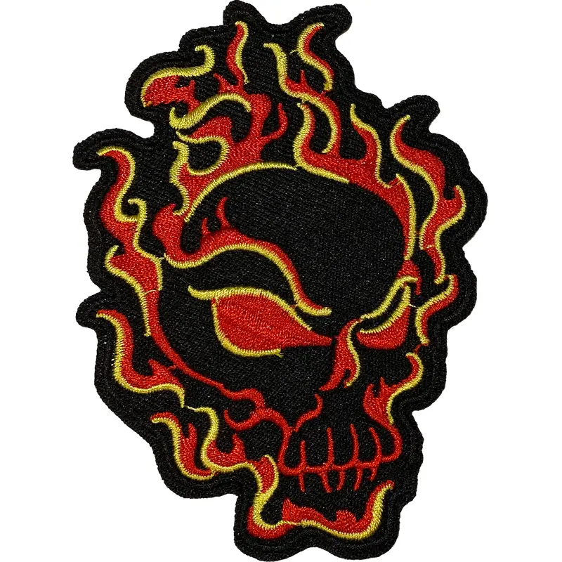 Flame Skull - Patch