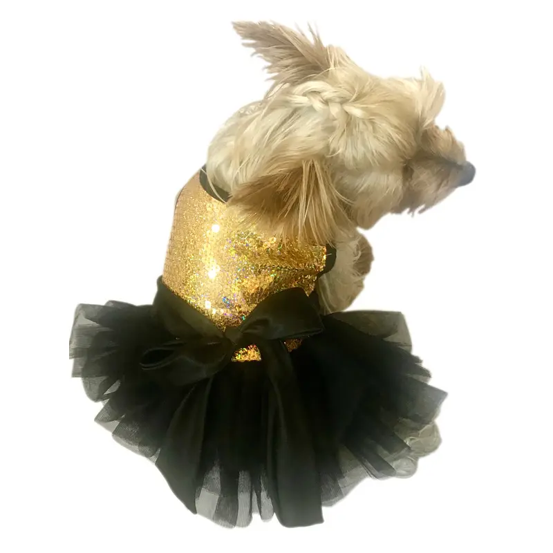 Gold Stardust Tutu Dress