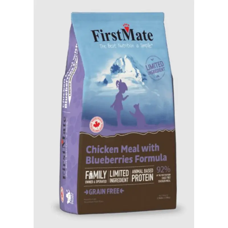 FirstMate Cat Dry LID Chicken w/ Blueberries 1#