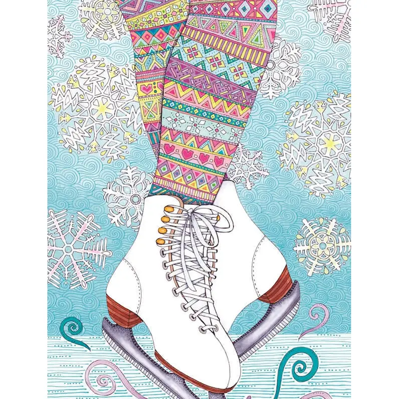 Hello Angel Lined Journal Skates