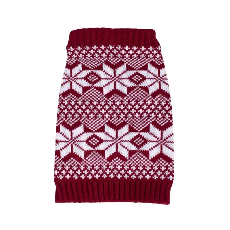 Fair Isle Knitted Dog Sweater