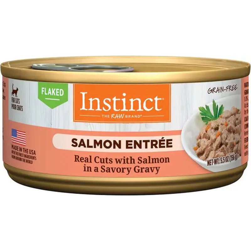 Instinct Flaked Salmon Wet Cat Food (5.5oz)