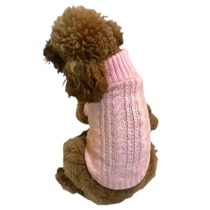 Scottish Cableknit Sweater, Pink